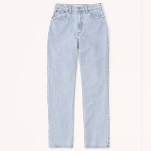 Abercrombie Curve Love 90s Ultra High Rise Straight